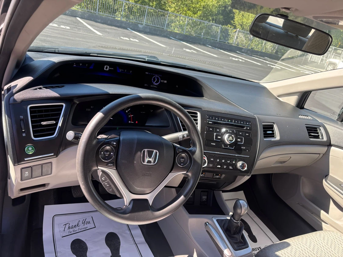 Grey Honda Civic 2015 - photo 2