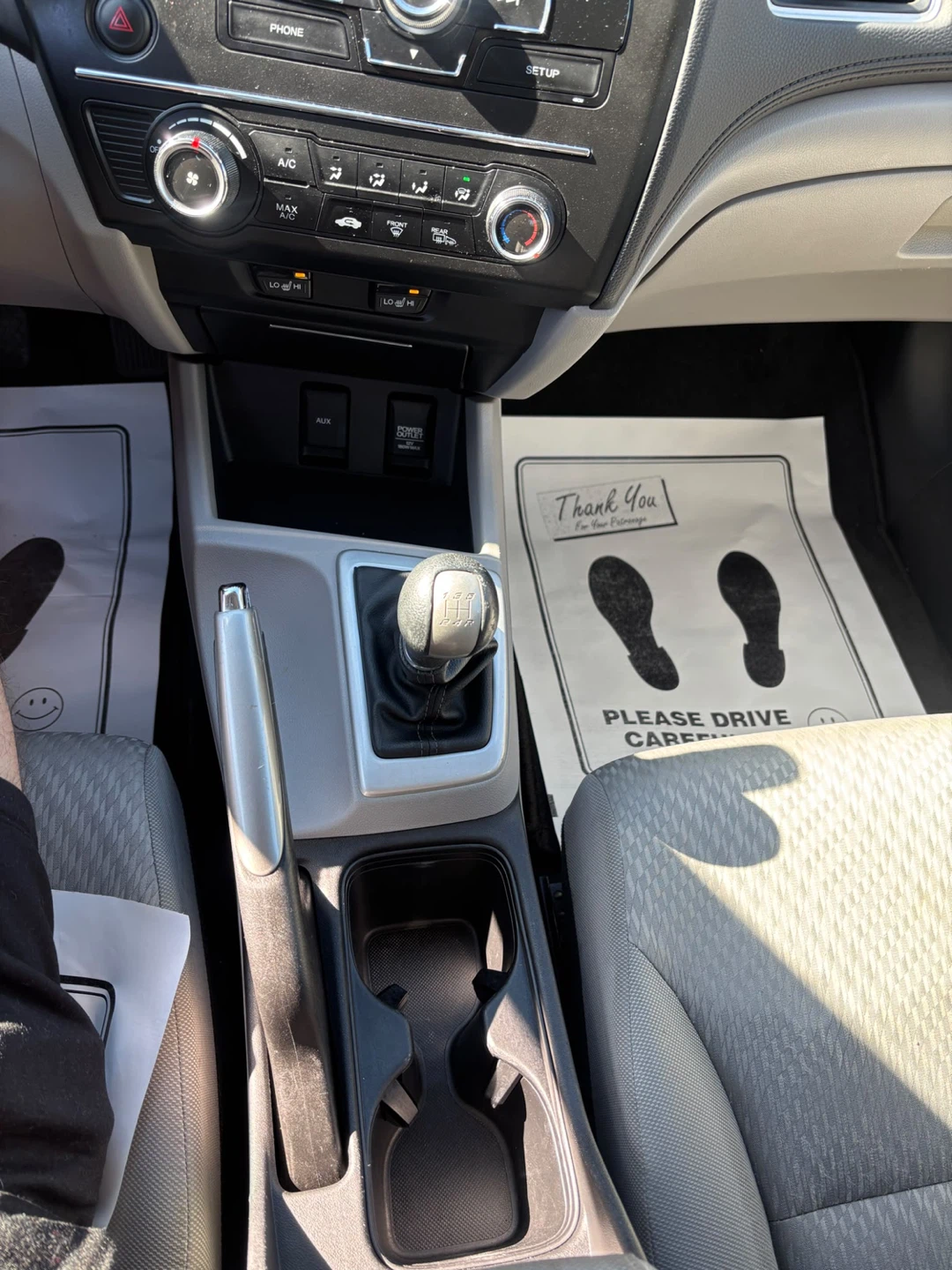Grey Honda Civic 2015 - photo 3