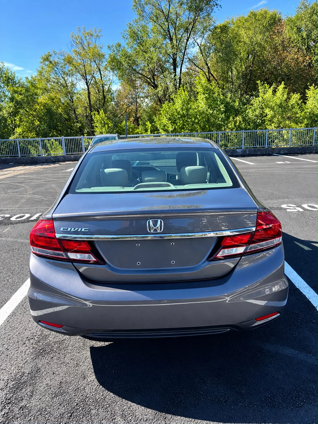 Grey Honda Civic 2015 - photo 5