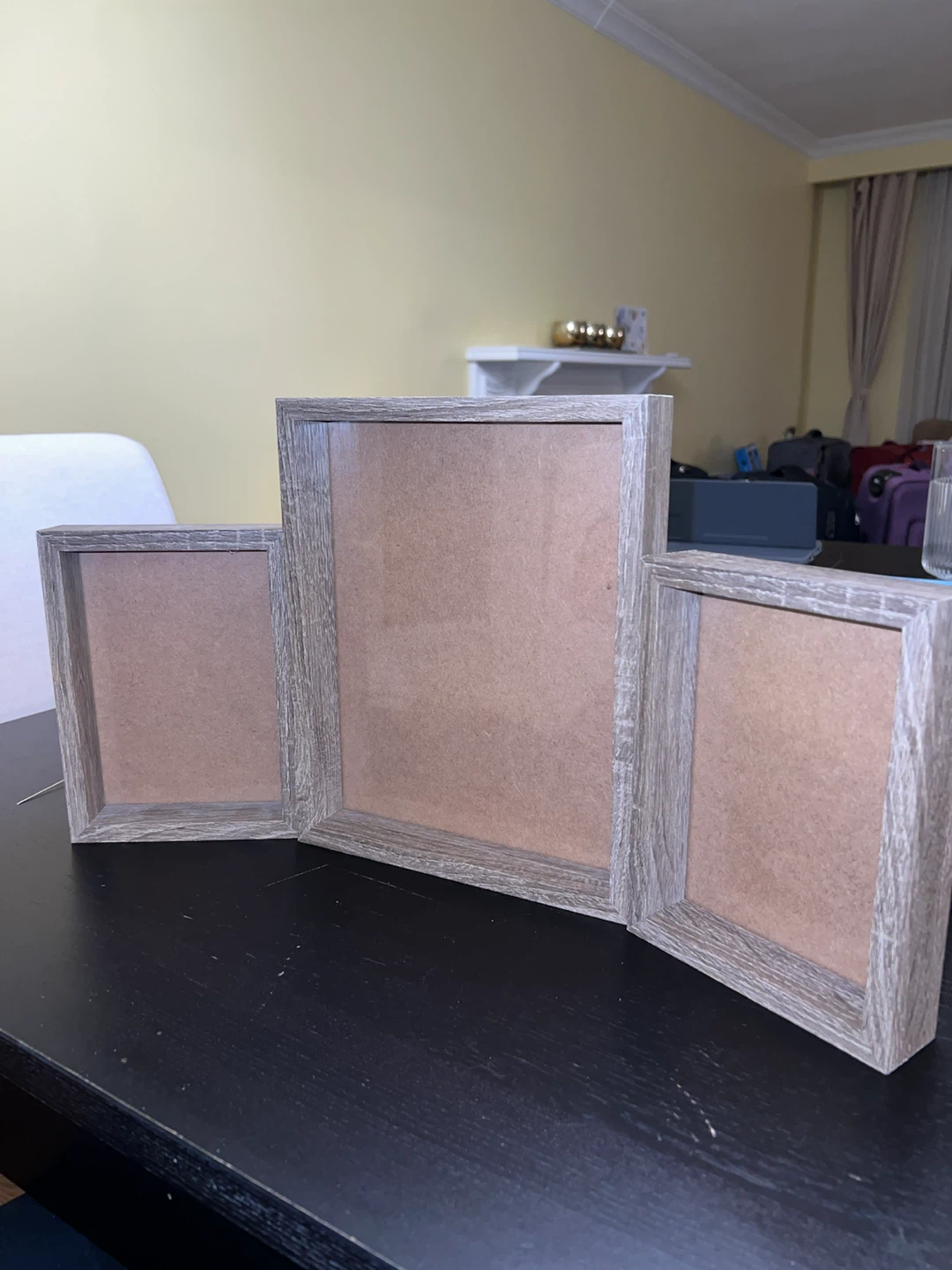 Set of 3 Rustic Wood Picture Frames - photo 2