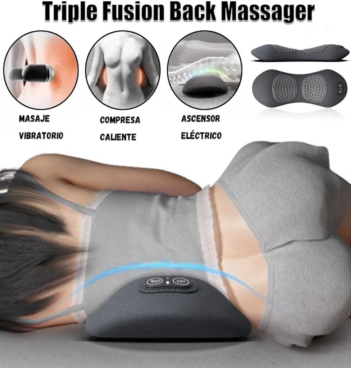 Triple Fusion Electric Lumbar Support Massager - photo 2