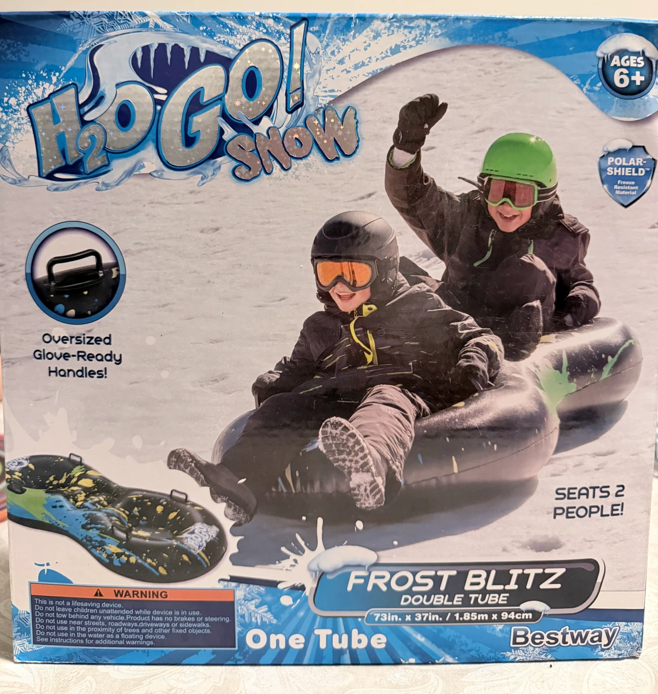NEW • Bestway H2OGO! Snow Frost Blitz Double Tube - photo 2