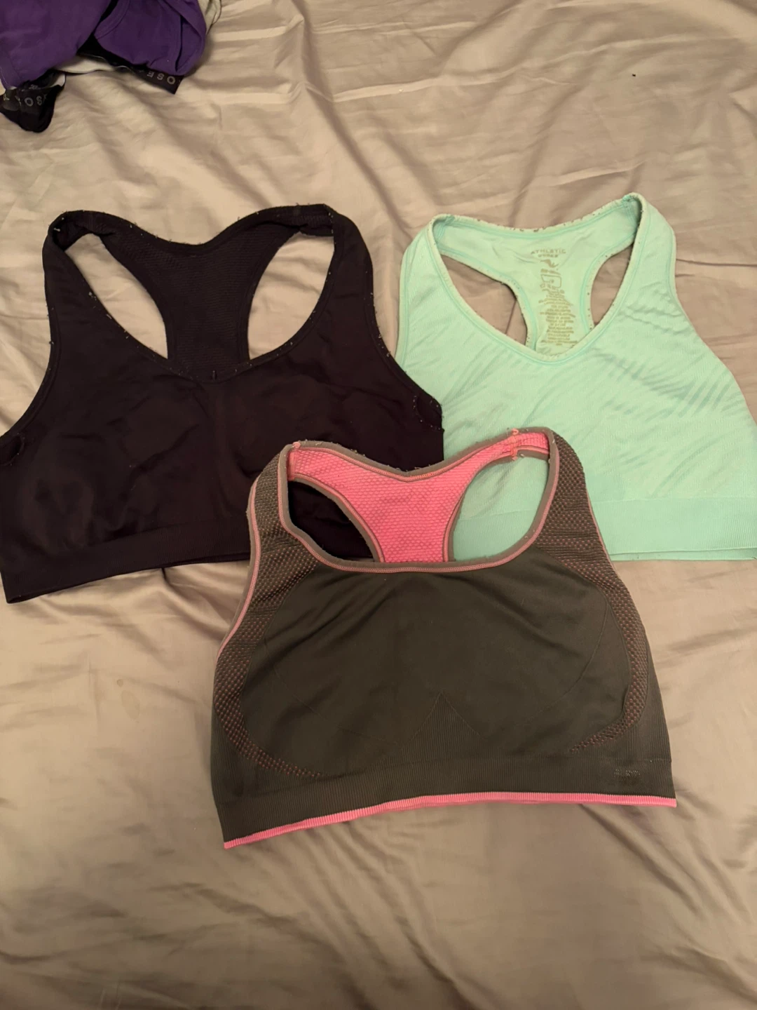 Athletic Works Women's Sports Bras (Size L/G)