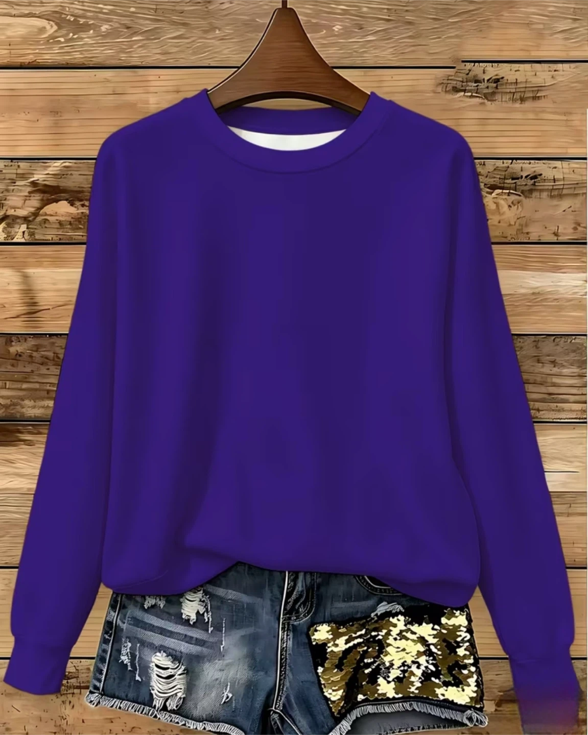 Purple long-sleeved Shirt 💜💜💜
