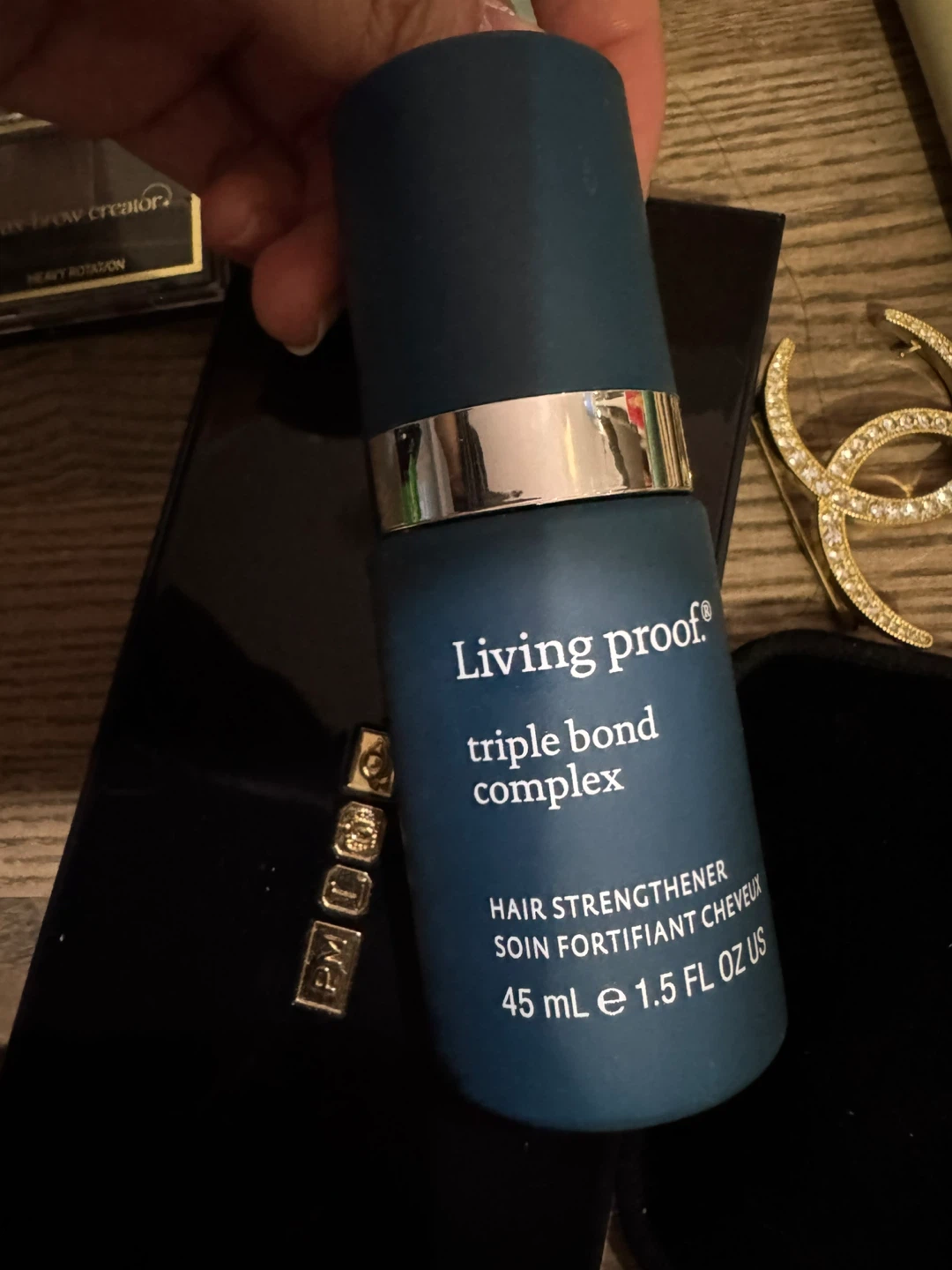 New: Full bottle of Living Proof Hair Strengthener