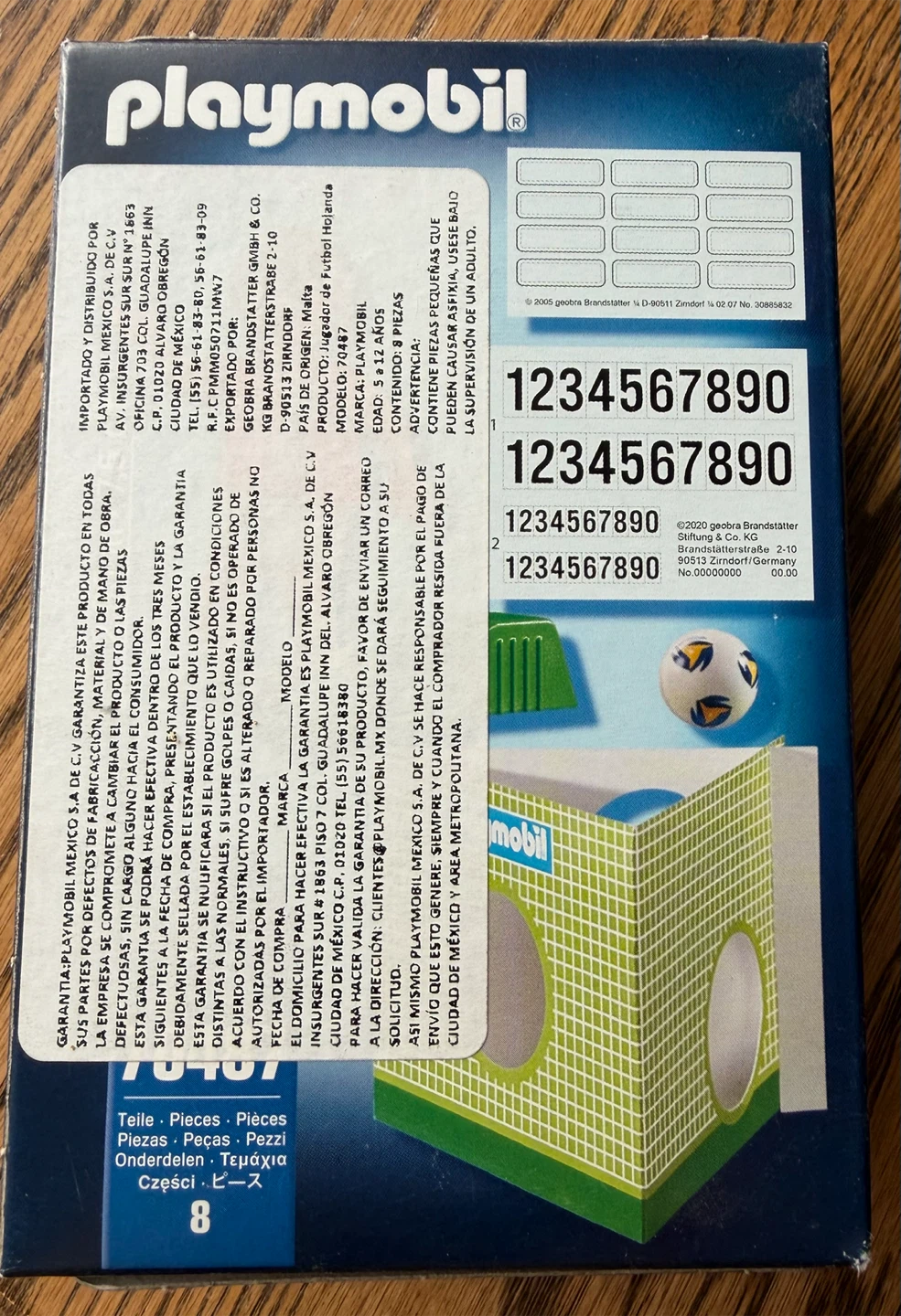 Playmobil Sports & Action Soccer Player 70487 - photo 2