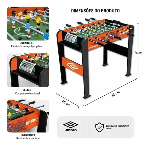 Umbro Foosball Table - Match 2026 Accuracy TF - photo 4
