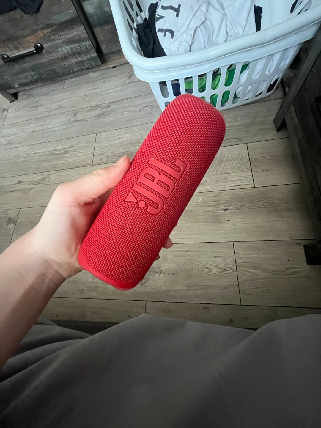 Red JBL Flip 6 Portable Bluetooth Speaker