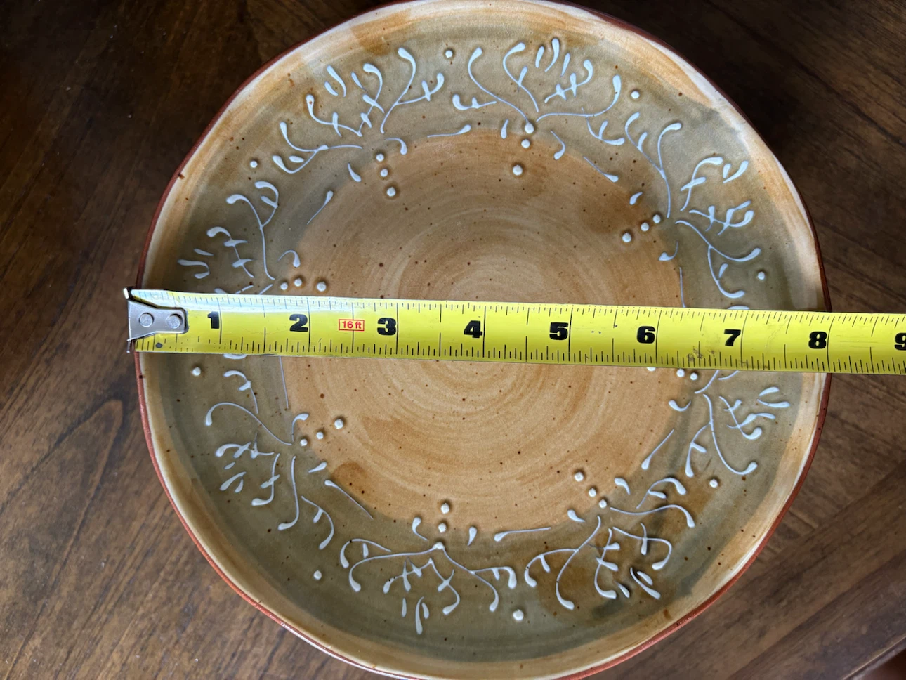 Set of 8 Decorative Ceramic Dinner Plates - photo 4