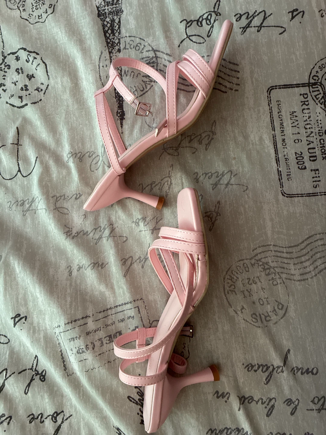 Comfort by Ardenes Pink Heeled Sandals - photo 2