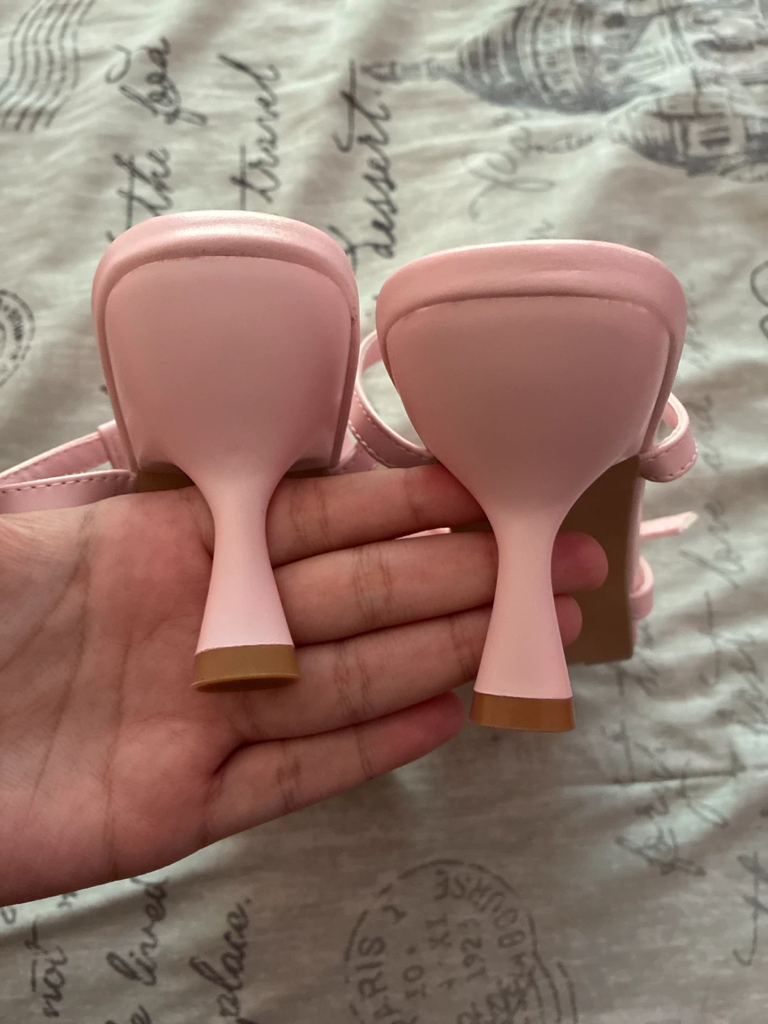Comfort by Ardenes Pink Heeled Sandals - photo 3