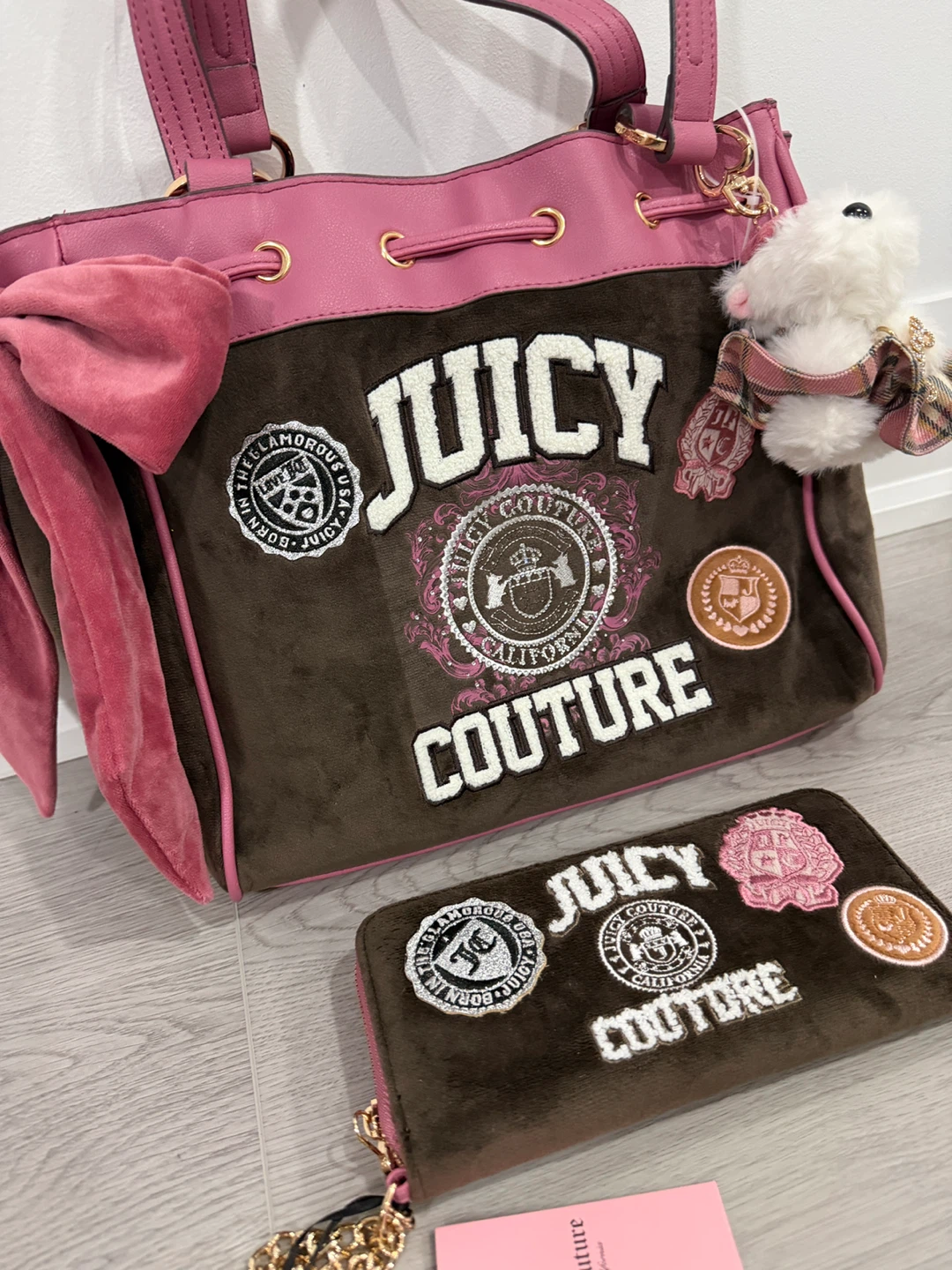 Juicy Couture Handbag and Matching Wallet Set - photo 2