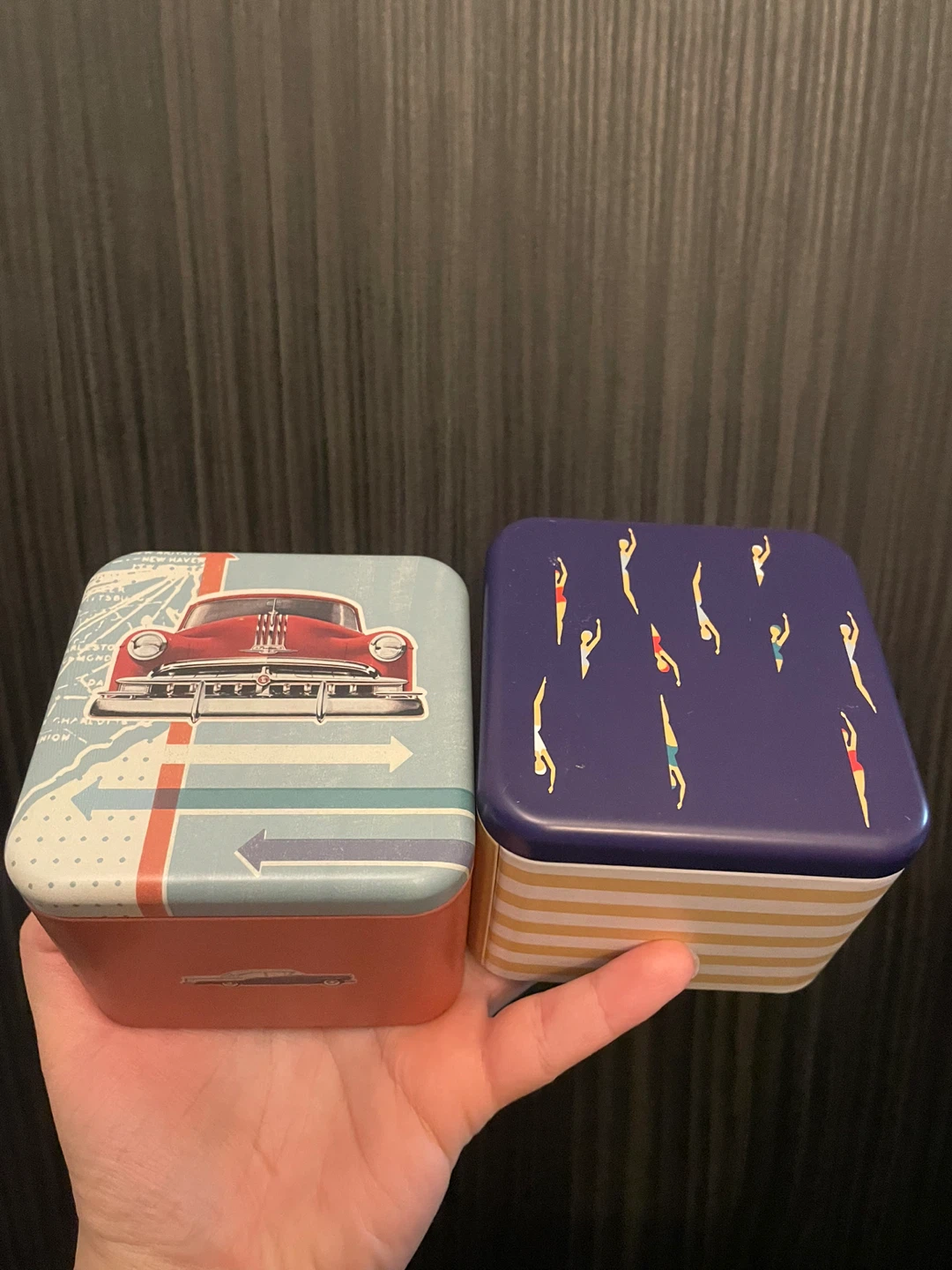 Two Fossil Watch Tins - photo 2