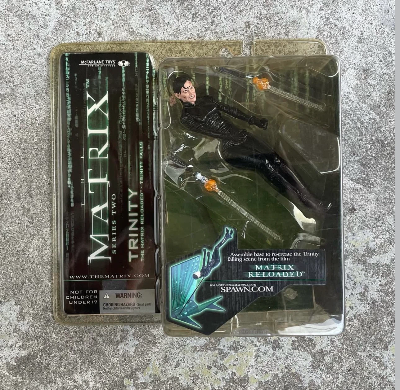 McFarlane Toys The Matrix Reloaded Trinity Figure