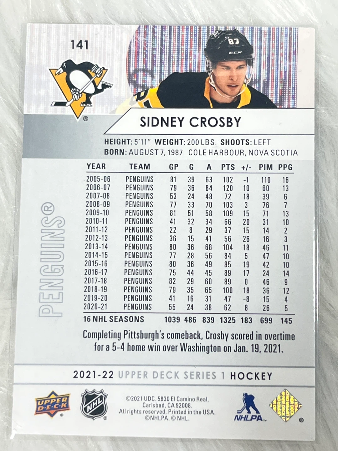 The "Ultimate Sidney Crosby / Penguins Fan Bundle" - photo 5