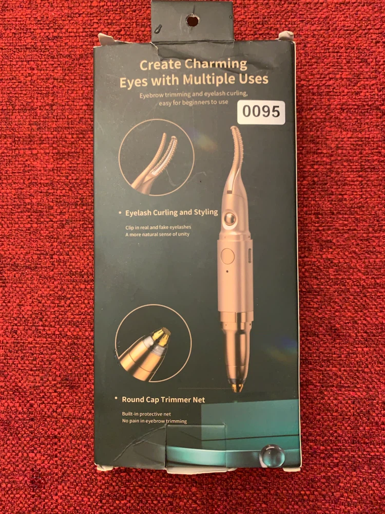 Electric Eyebrow Trimmer and Eyelash Curler