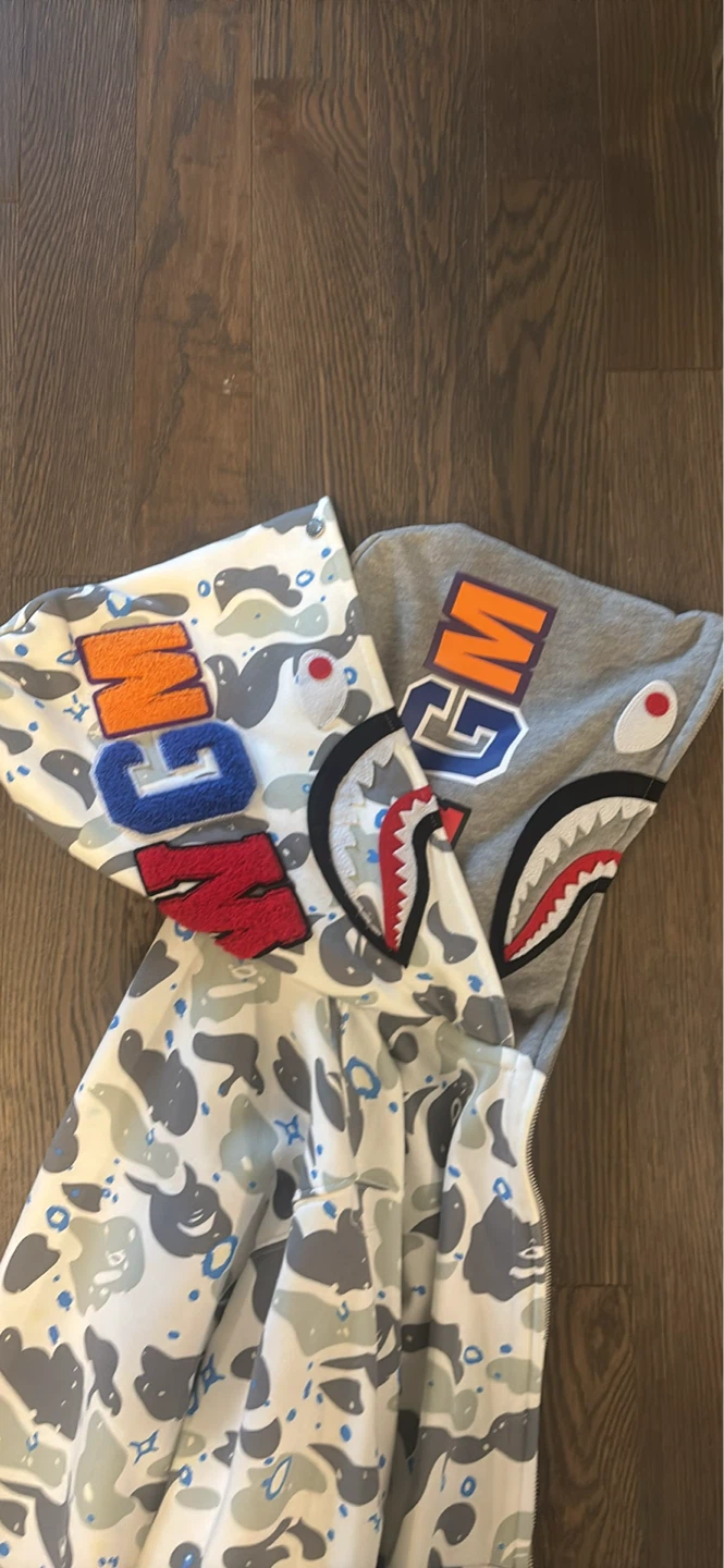 A Bathing Ape x MCM Shark Hoodie - photo 3