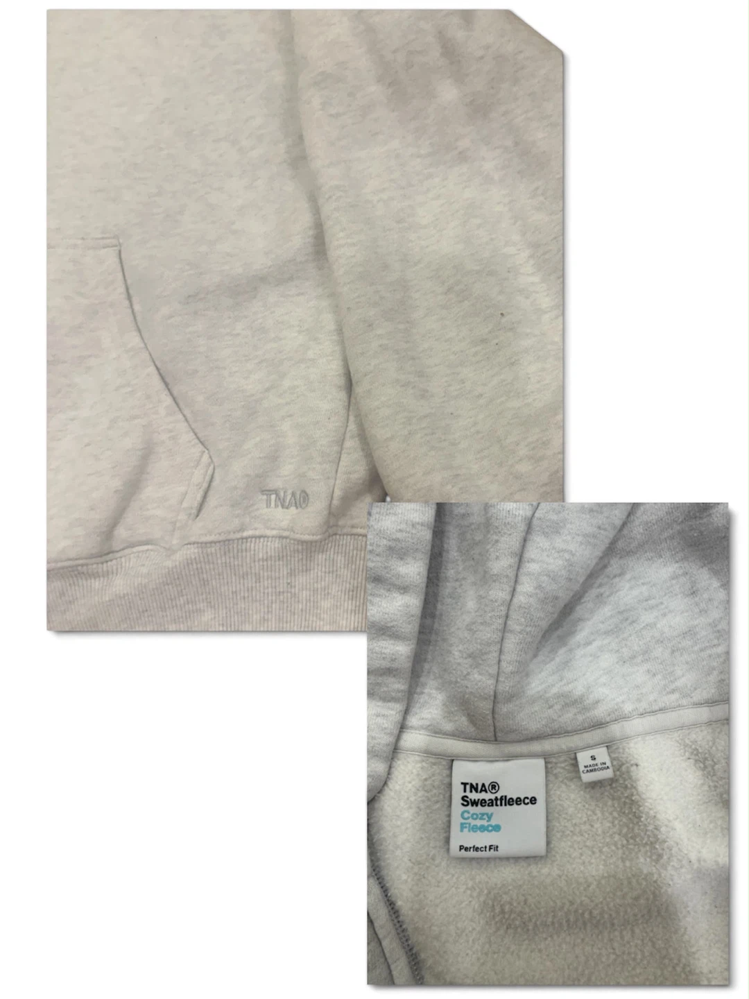 TNA Sweatfleece Perfect Fit Zip-Up Hoodie - photo 3