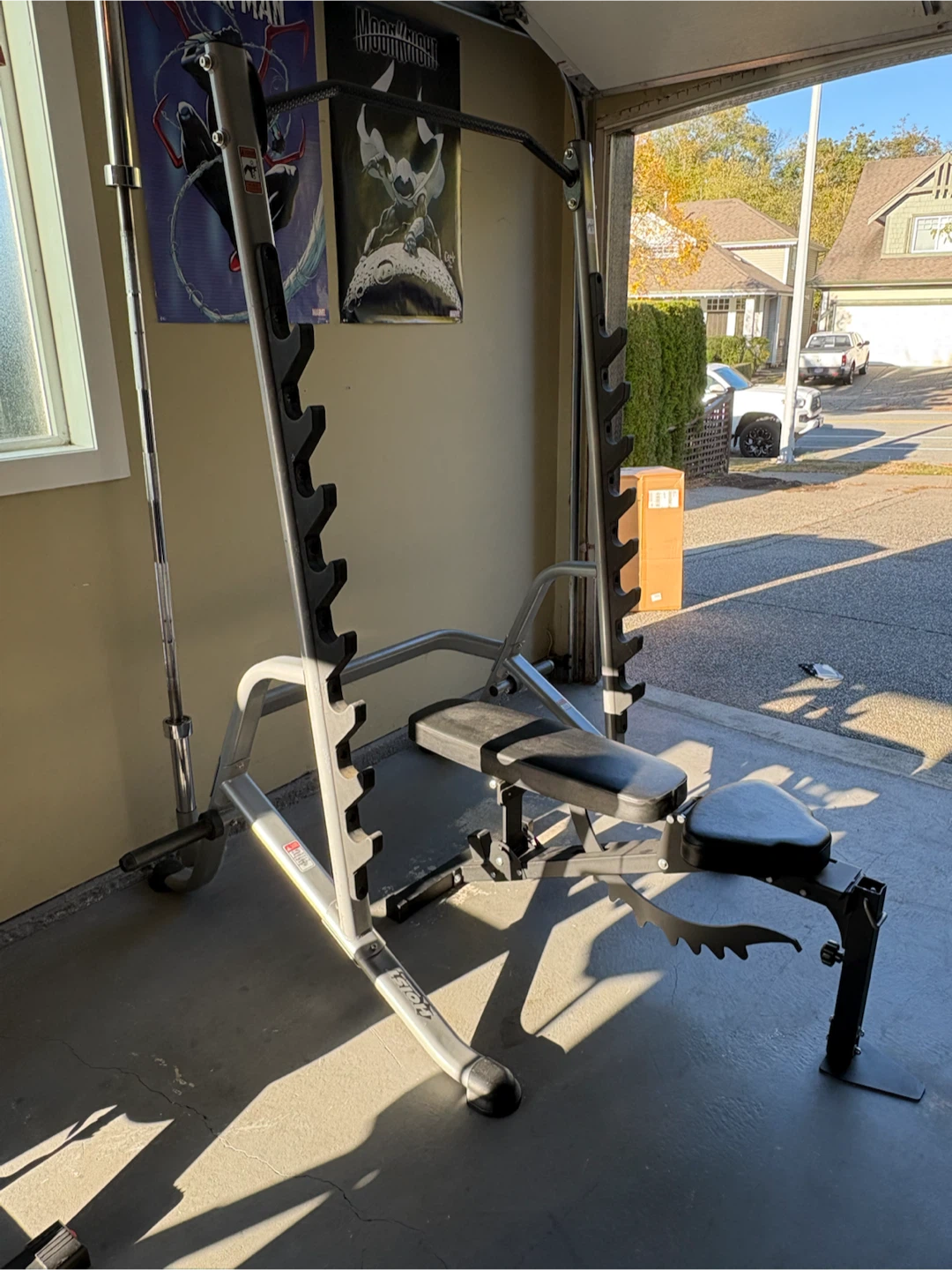 Comprehensive Home Gym Setup