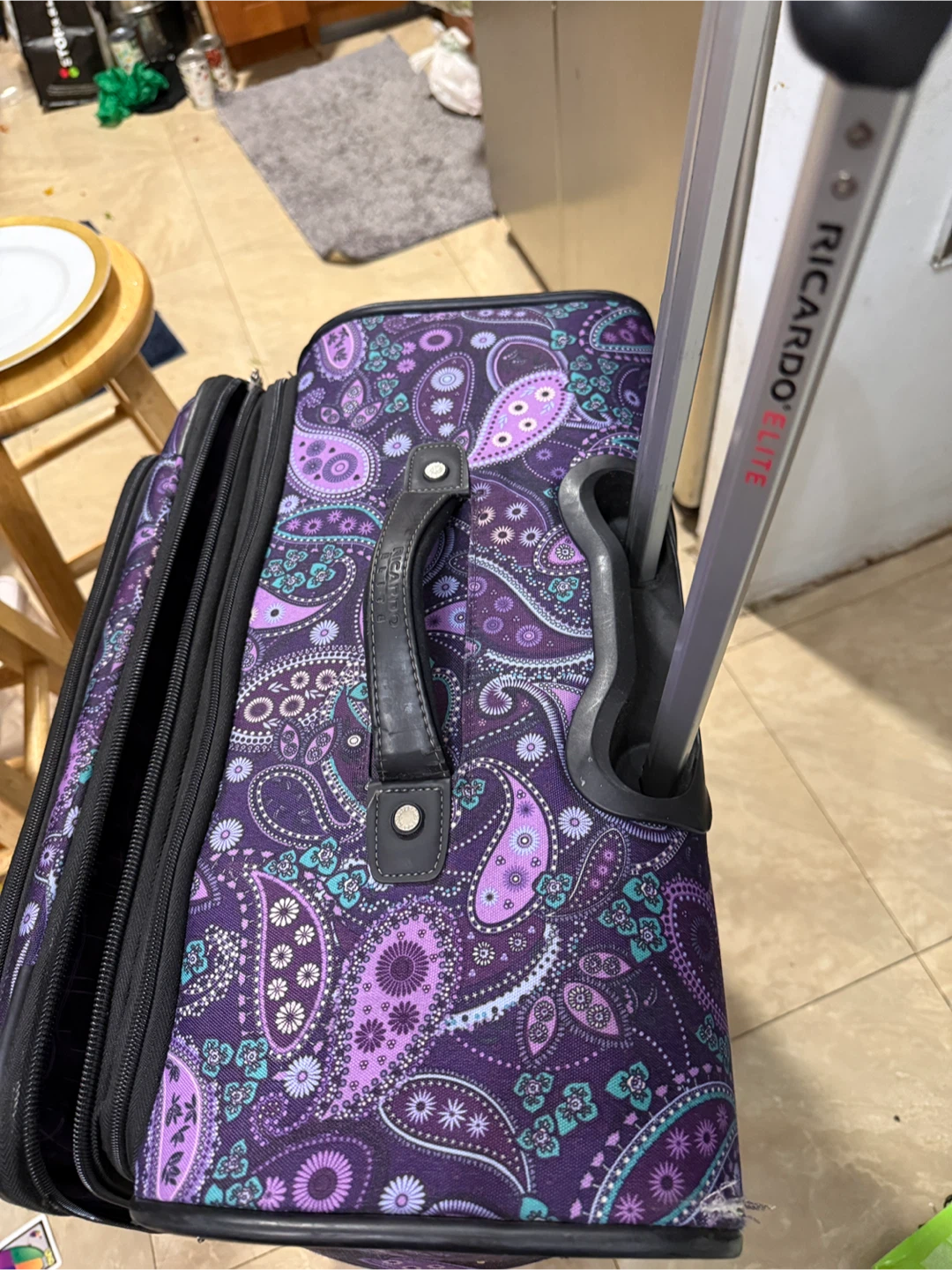 Ricardo Elite Paisley Suitcase