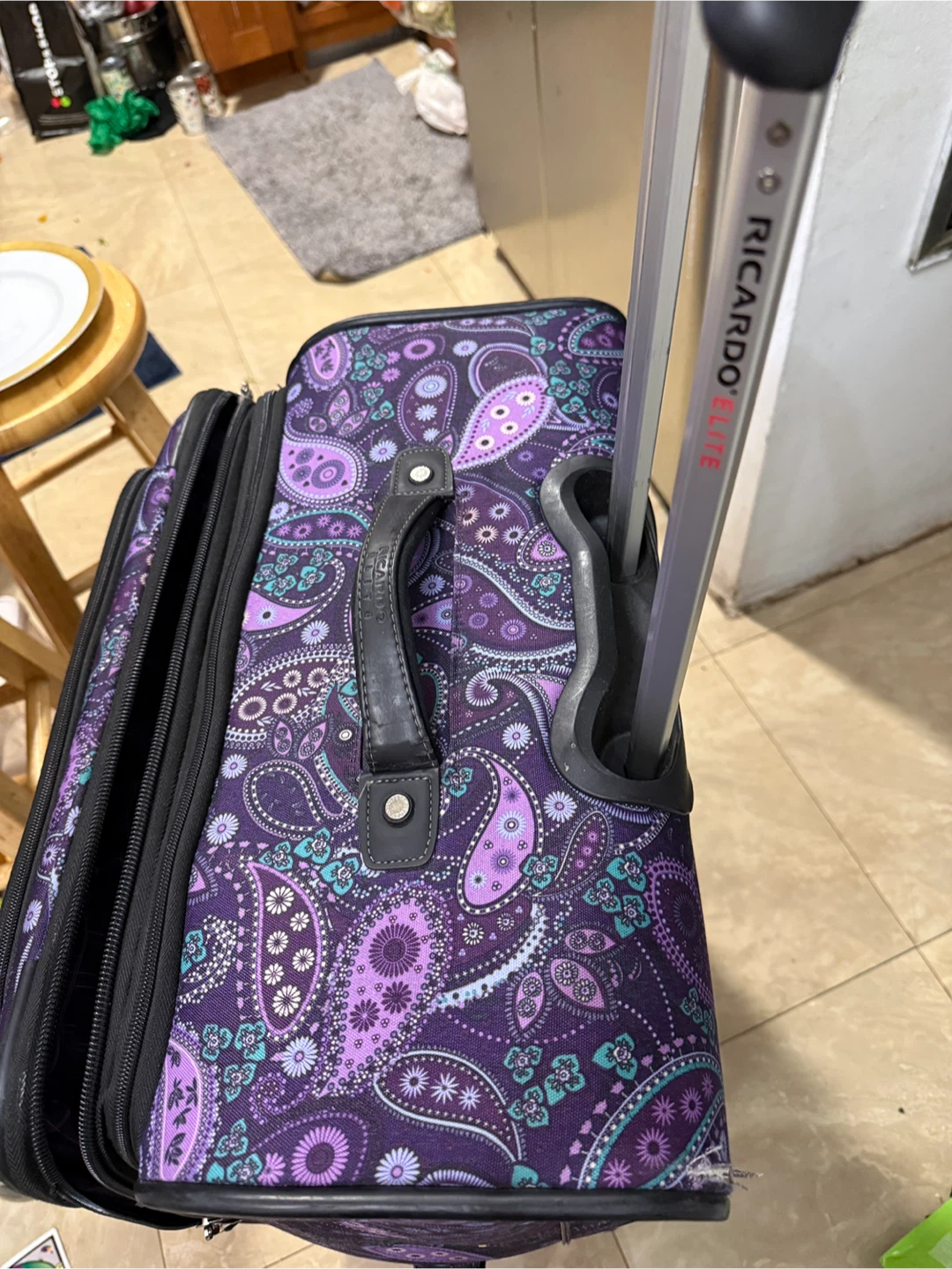 Ricardo Elite Paisley Suitcase - photo 3