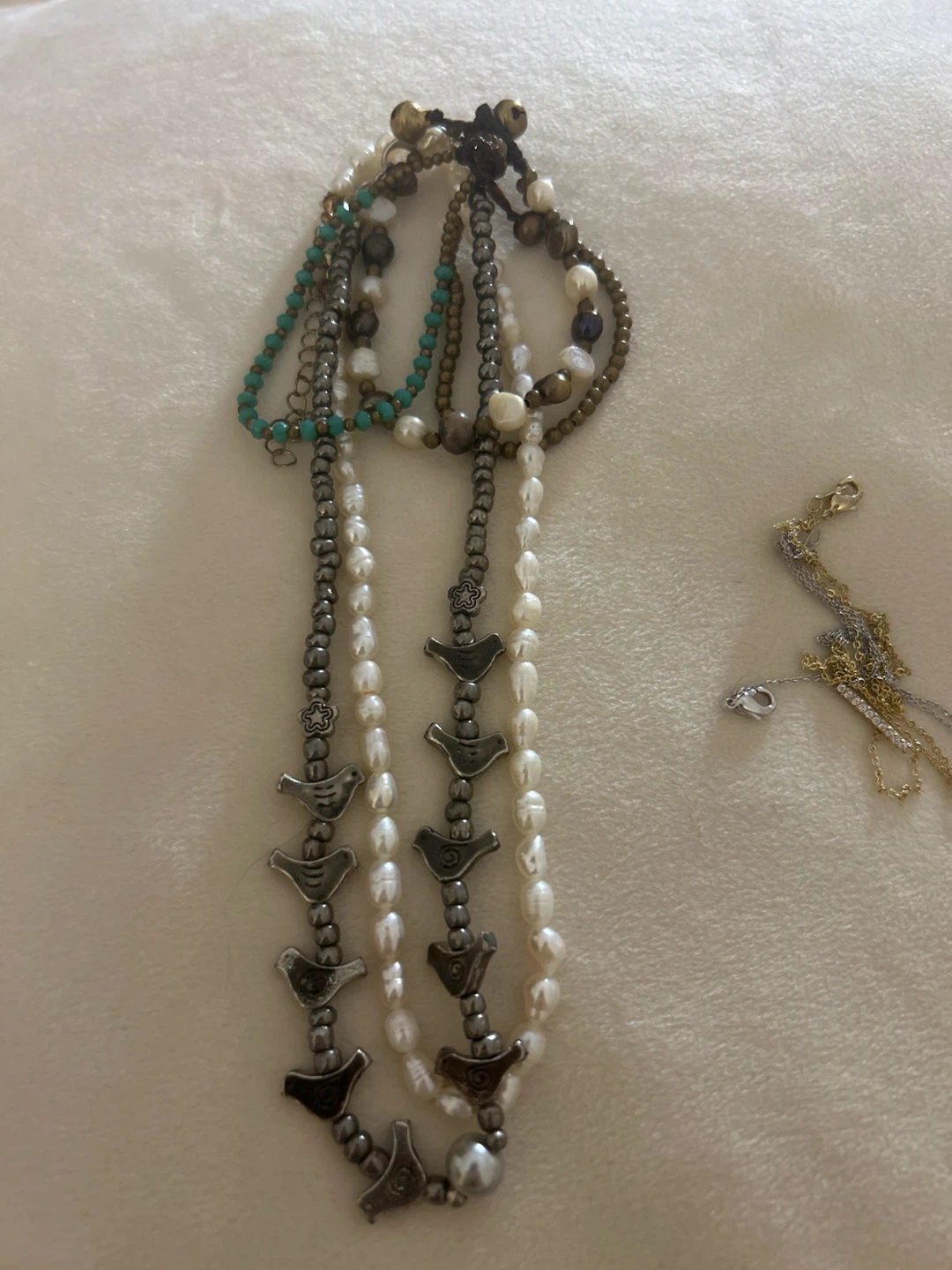 Assorted Beaded and Pearl Necklaces and Bracelets