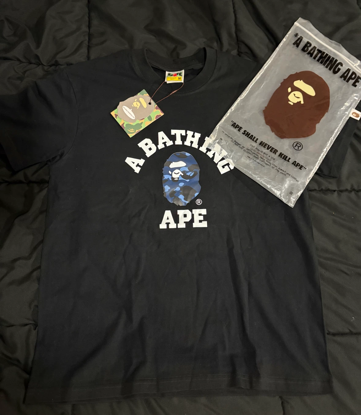 A Bathing Ape Black T-Shirt