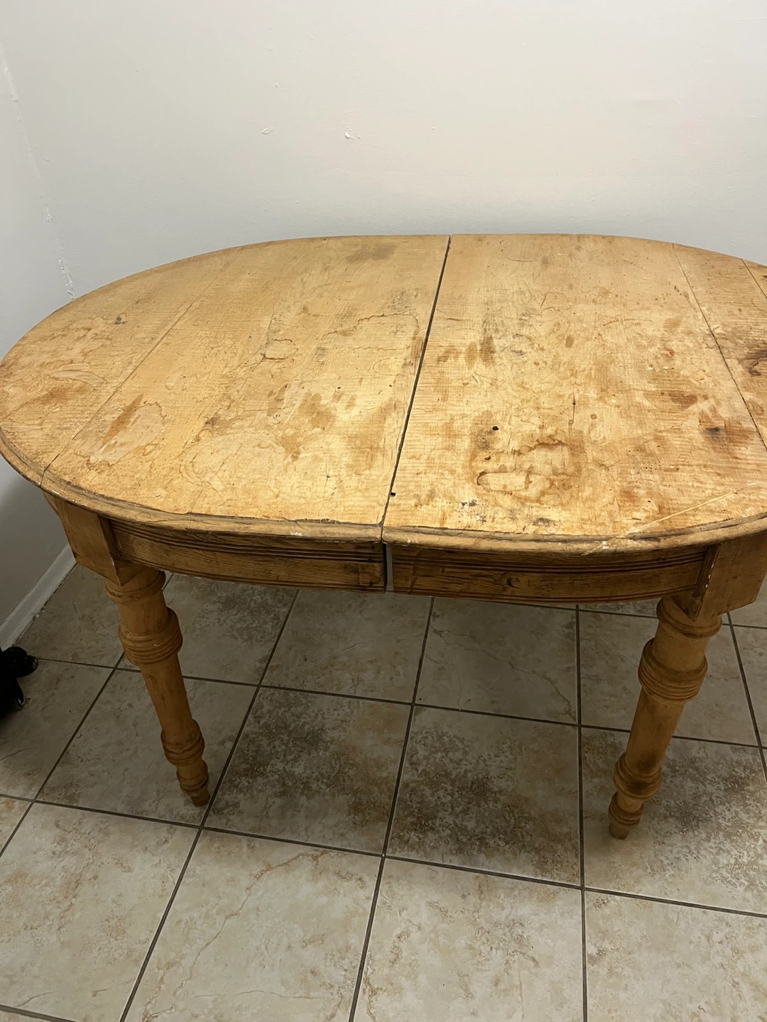Vintage Oval Extension Table