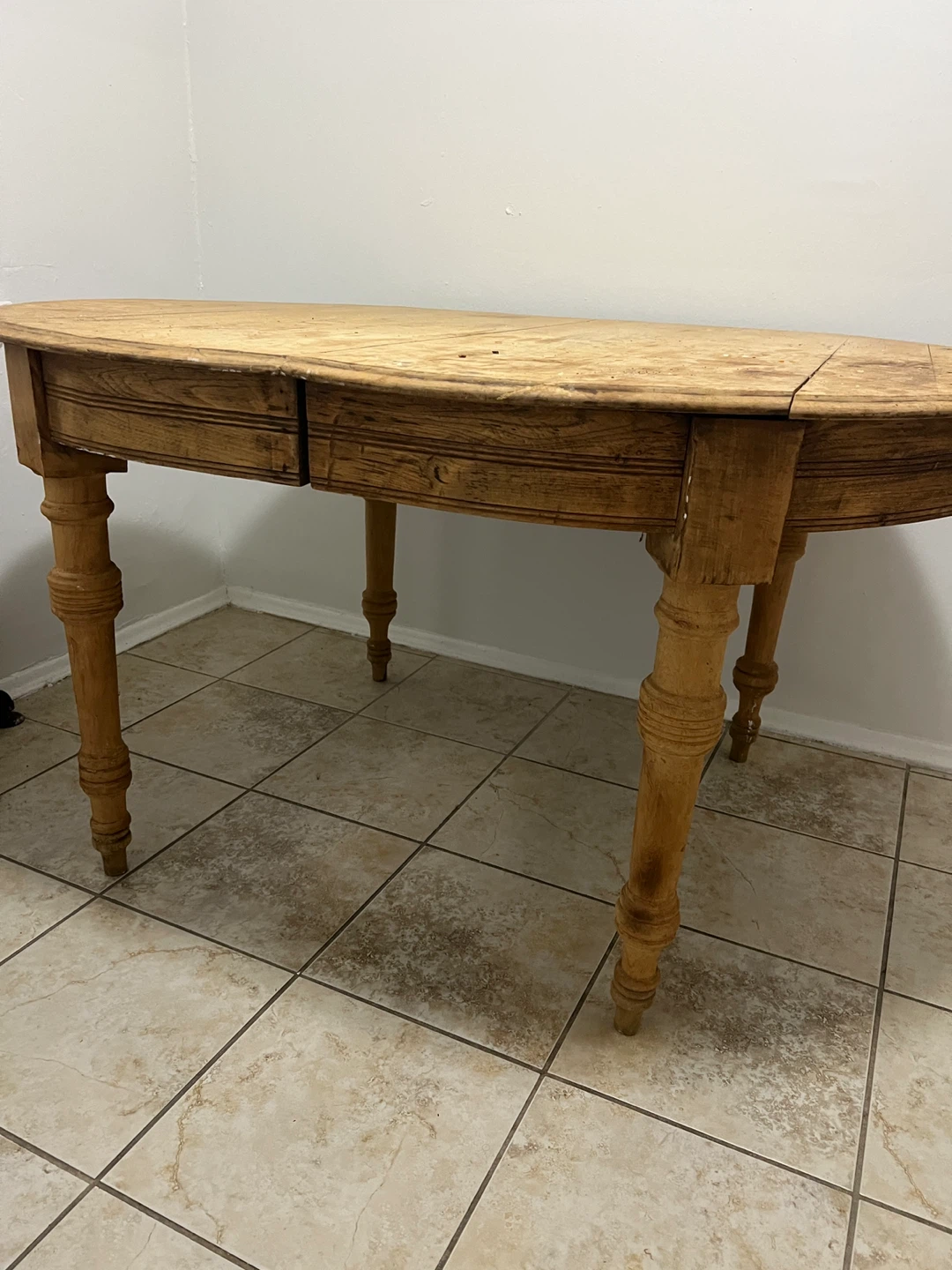 Vintage Oval Extension Table - photo 2