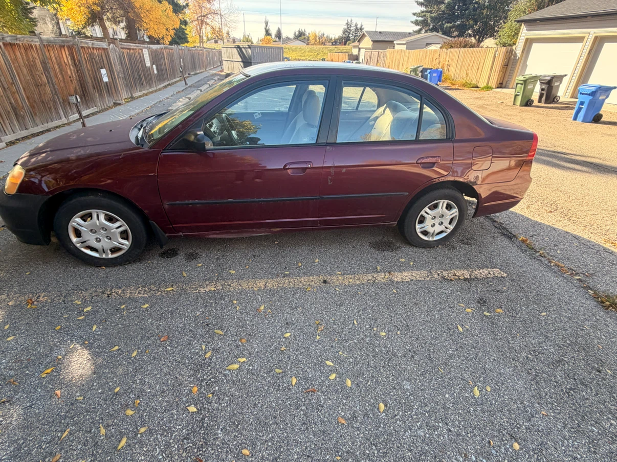 Maroon Honda Civic Sedan - photo 2