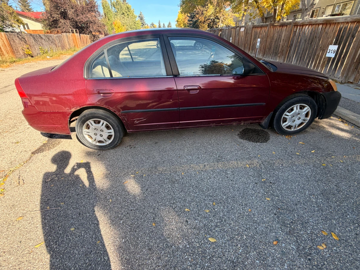 Maroon Honda Civic Sedan - photo 3