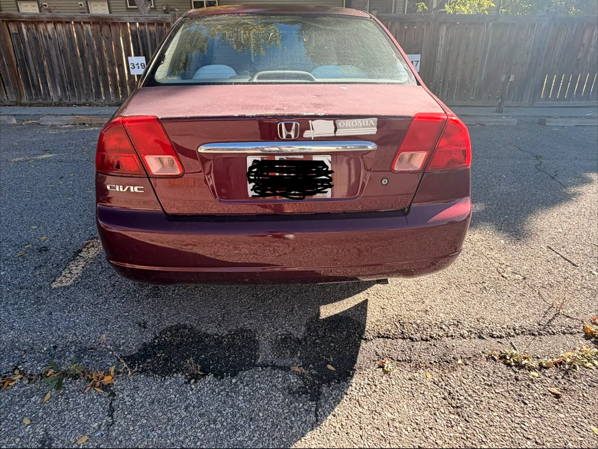 Maroon Honda Civic Sedan - photo 4