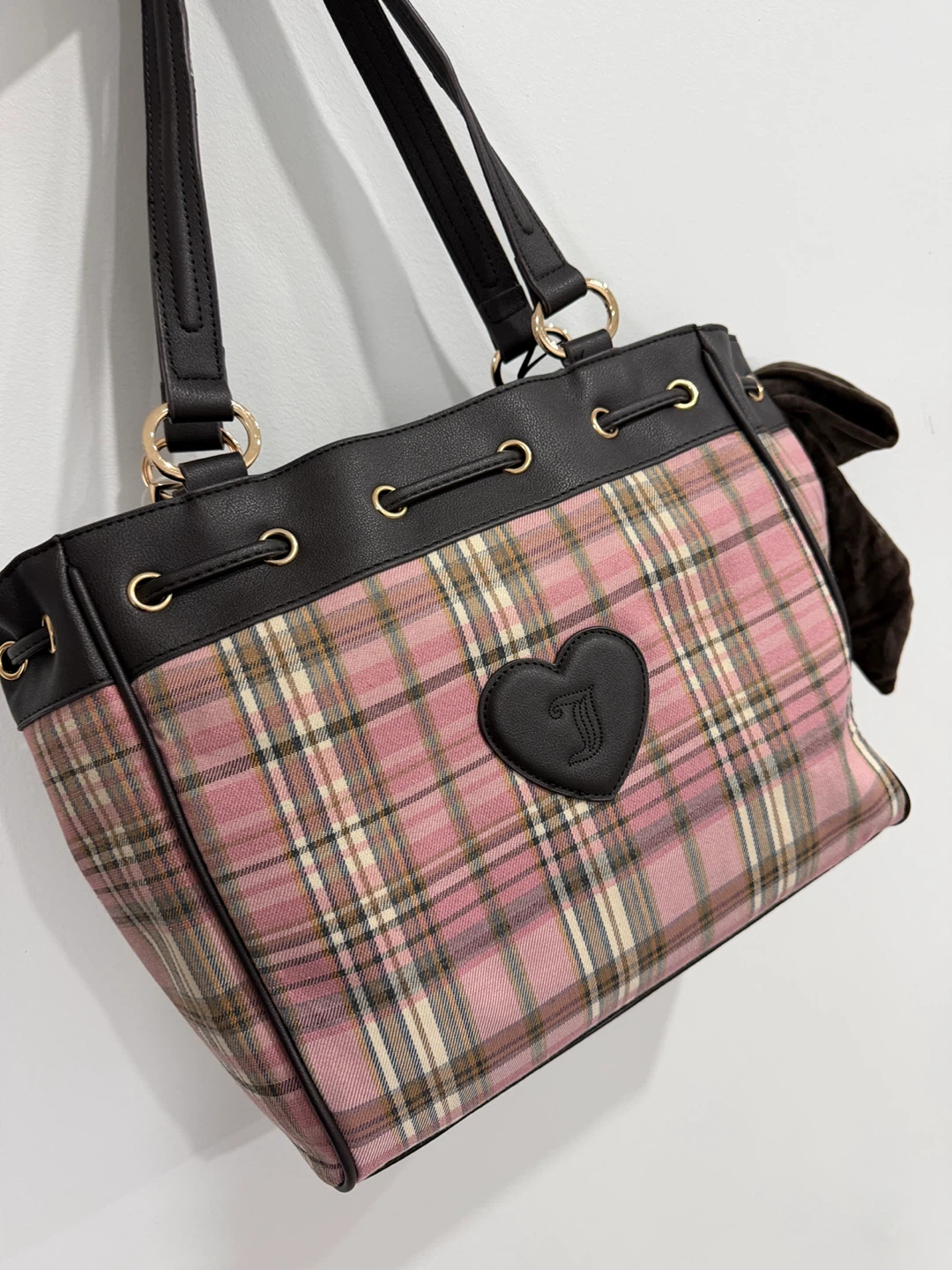 Juicy Couture Plaid Daydreamer Tote - photo 2