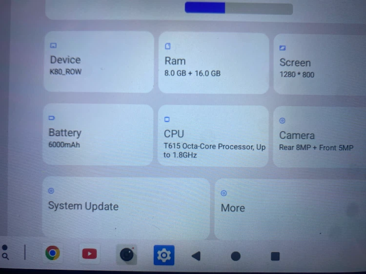 K80_ROW Android Tablet - photo 2
