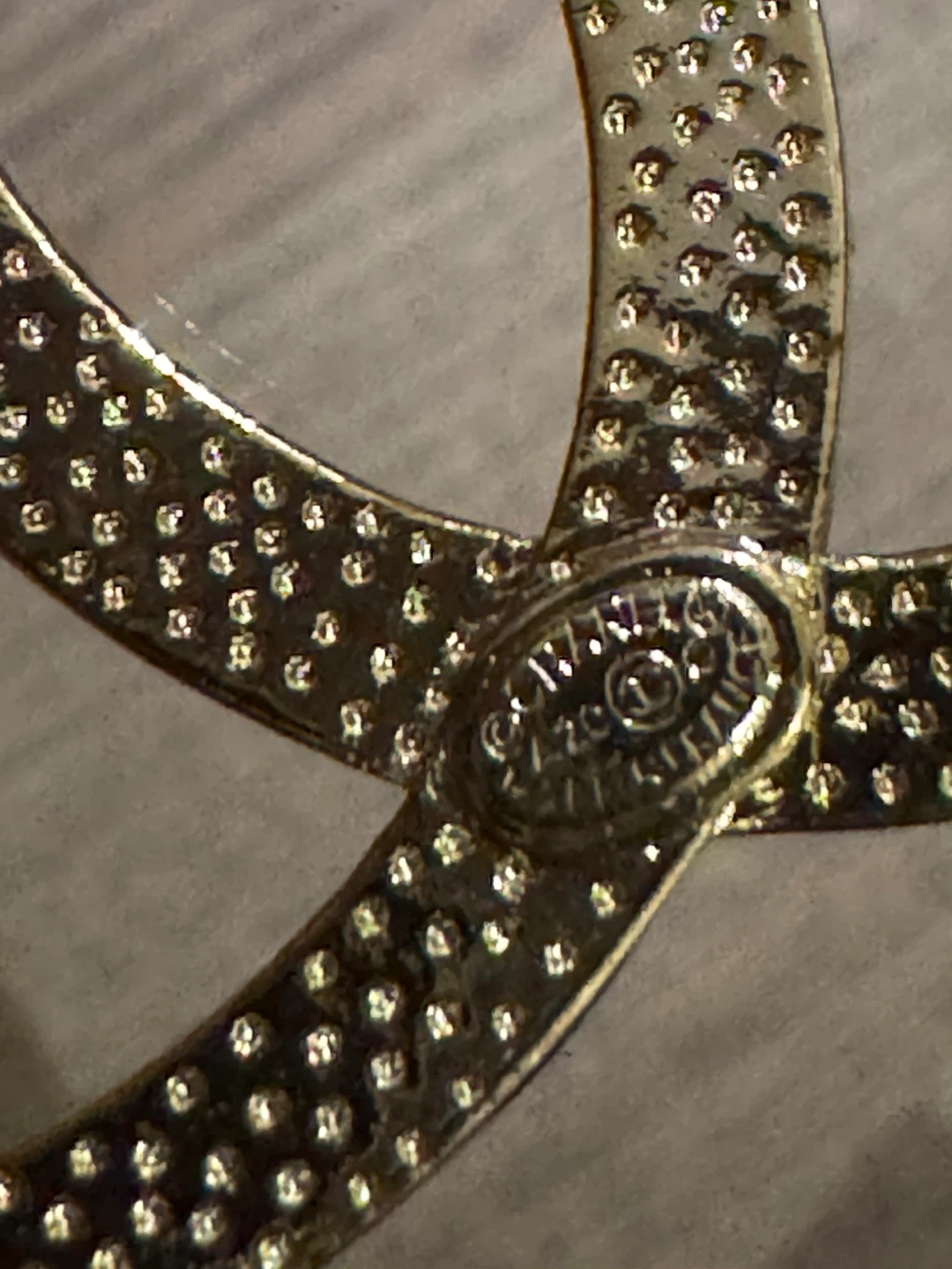Chanel CC Rhinestone Brooch - photo 4
