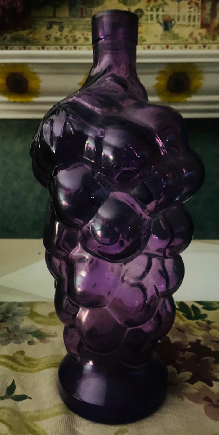 Set of 3 Vintage Colored Glass Vases - photo 3