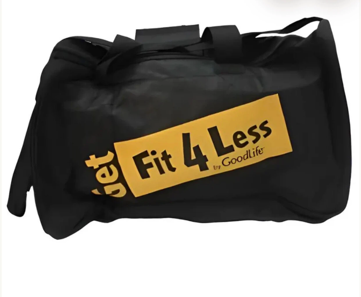 New Fit4Less Black Duffel Bag