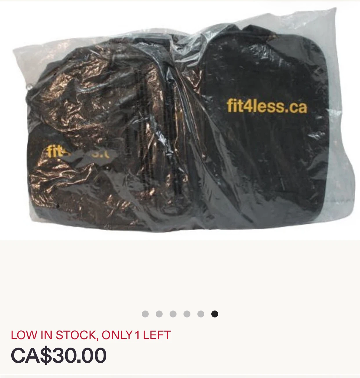 New Fit4Less Black Duffel Bag - photo 3
