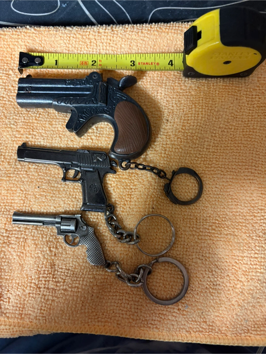 Assorted Keychains and Novelty Tools Bundle