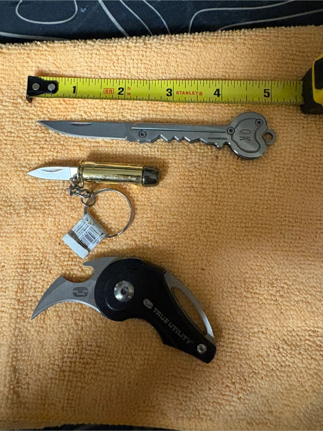 Assorted Keychains and Novelty Tools Bundle - photo 2