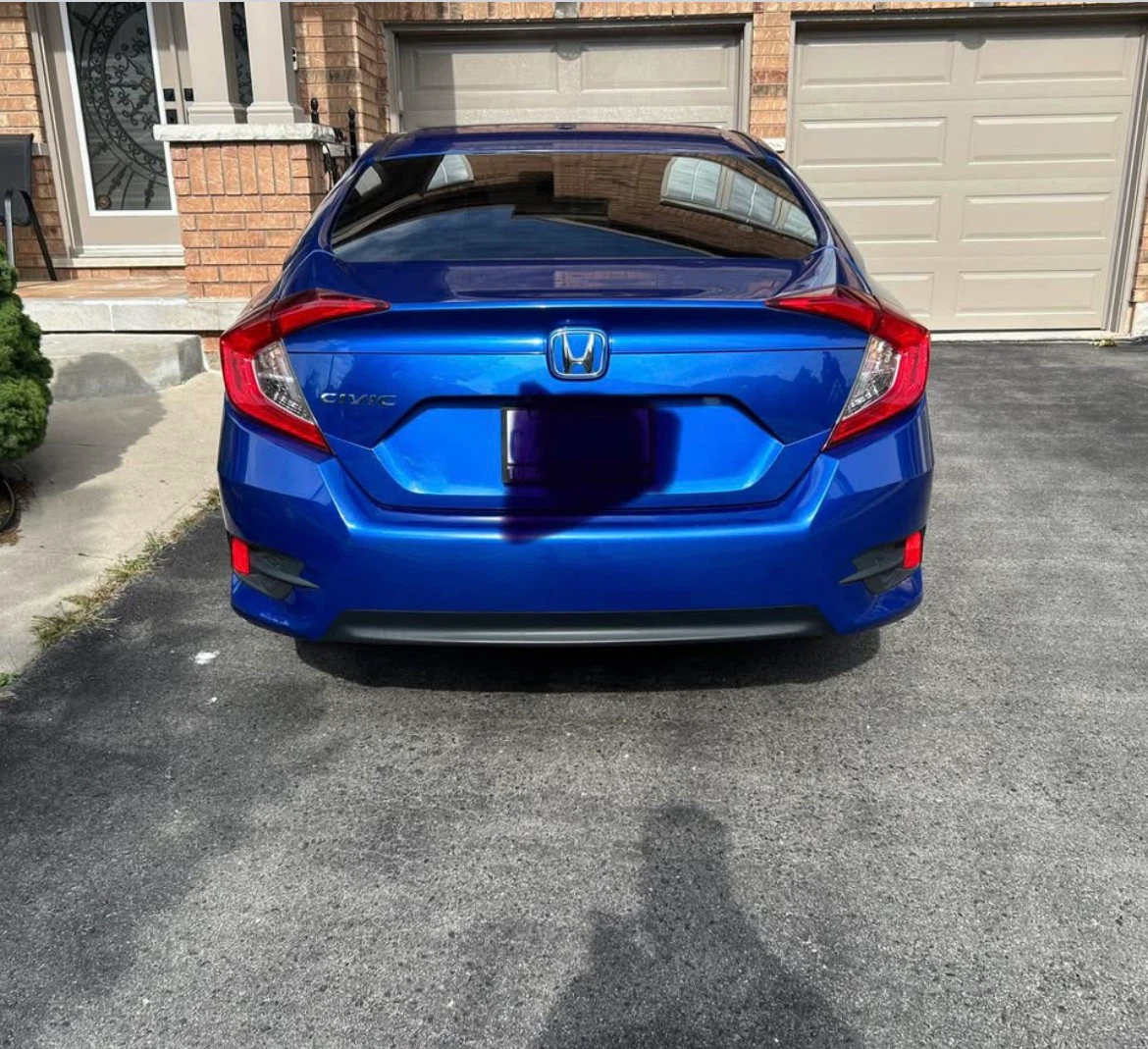 Blue Honda Civic 2016 - photo 2