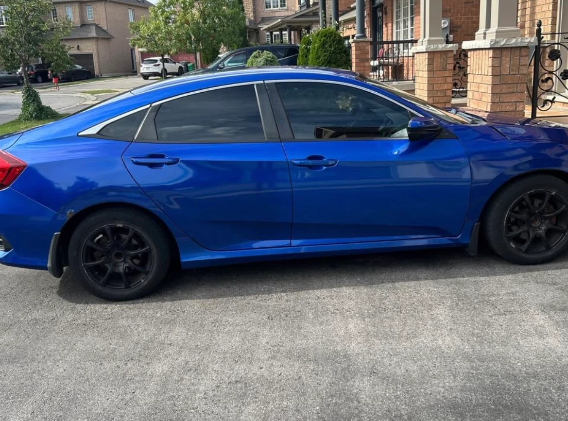 Blue Honda Civic 2016 - photo 3