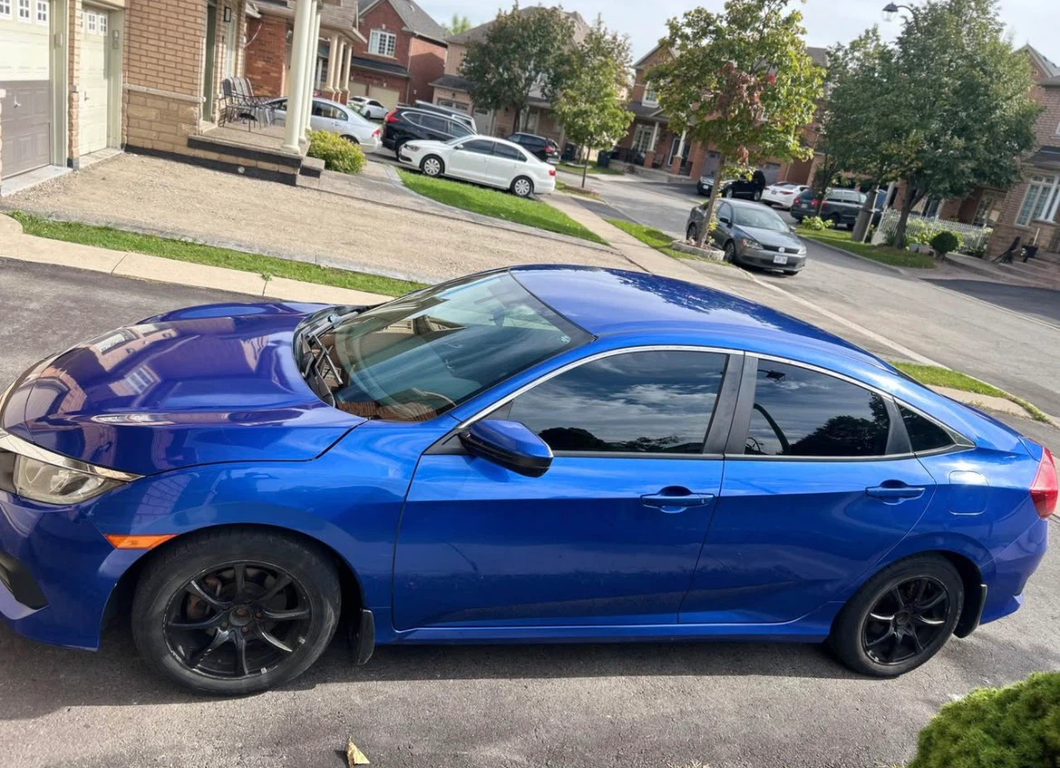 Blue Honda Civic 2016 - photo 4