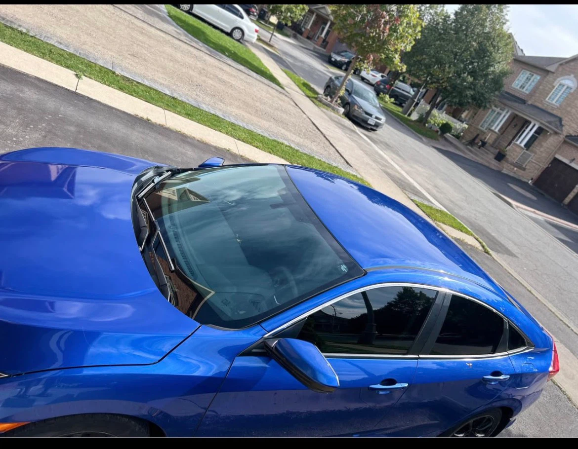 Blue Honda Civic 2016 - photo 5