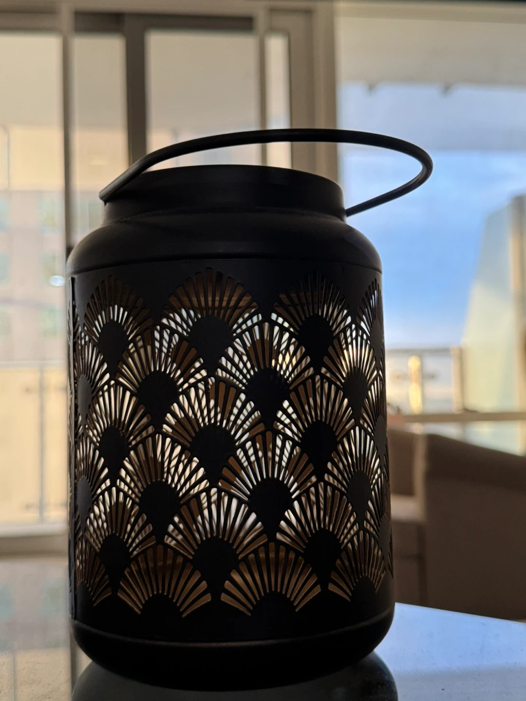 Metal Decorative candle shade