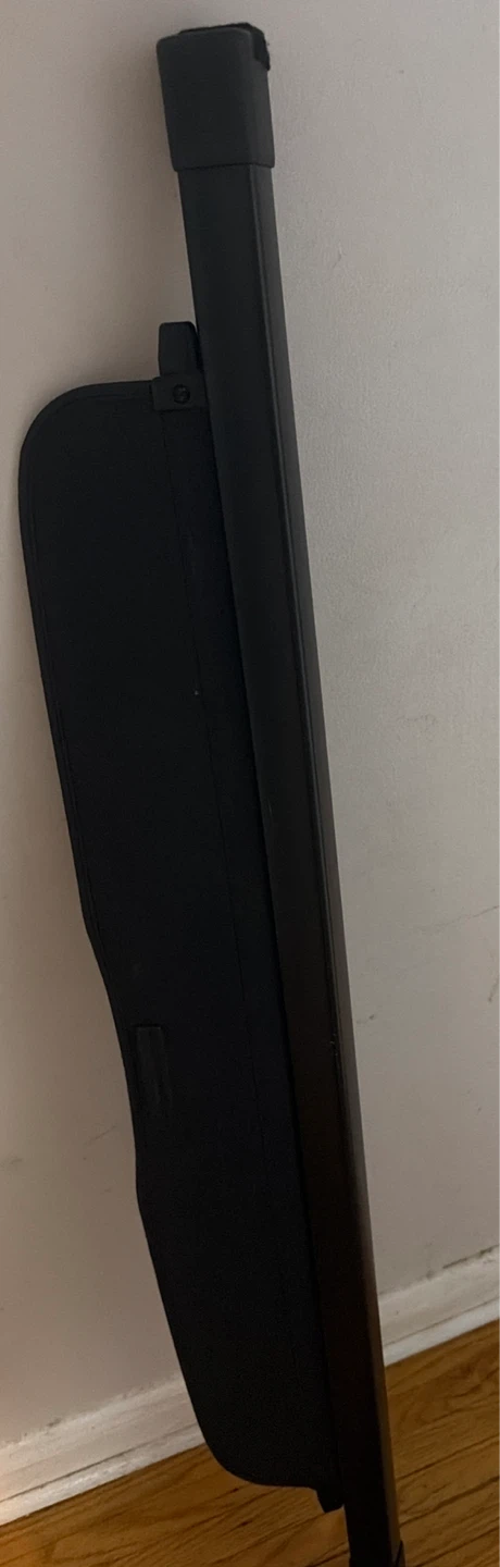 Black Vehicle Cargo Tonneau Cover