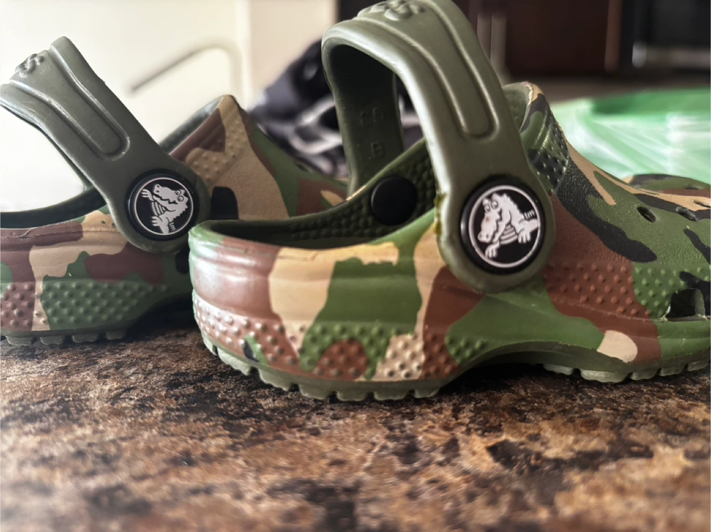 Kids Camouflage Crocs