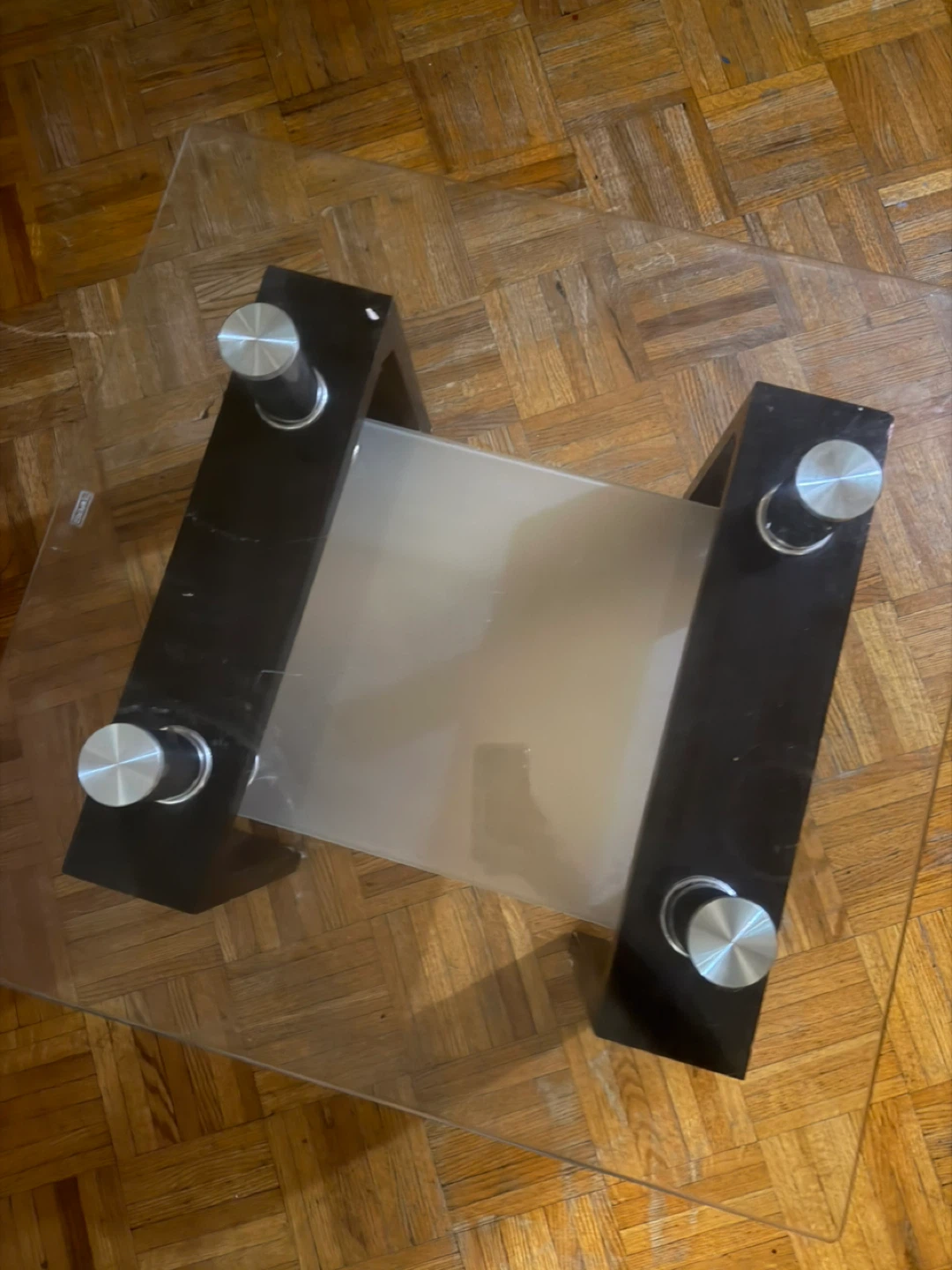 $40 Glass Coffee Table