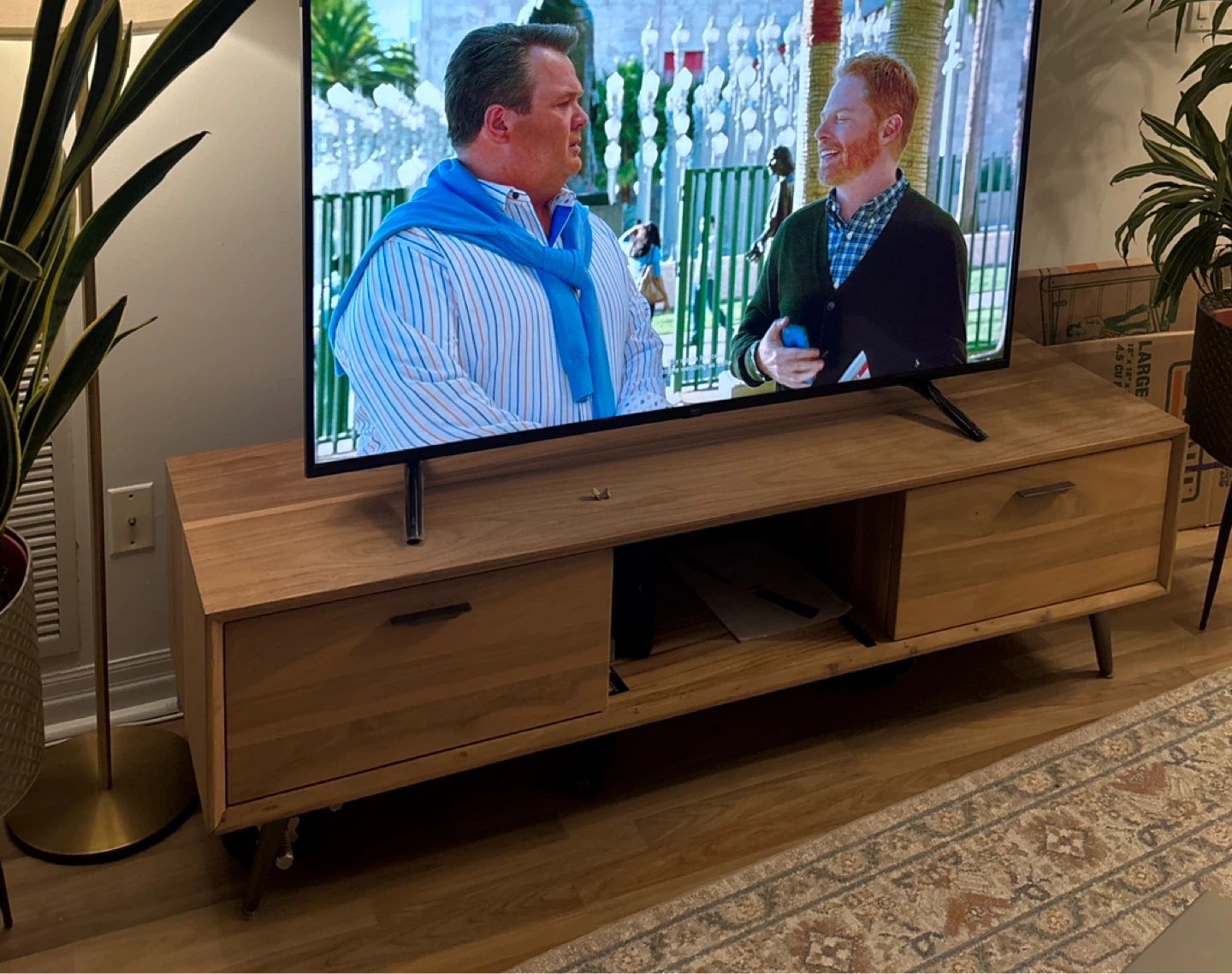 Structube Jensen Rosewood TV Unit/Media Console