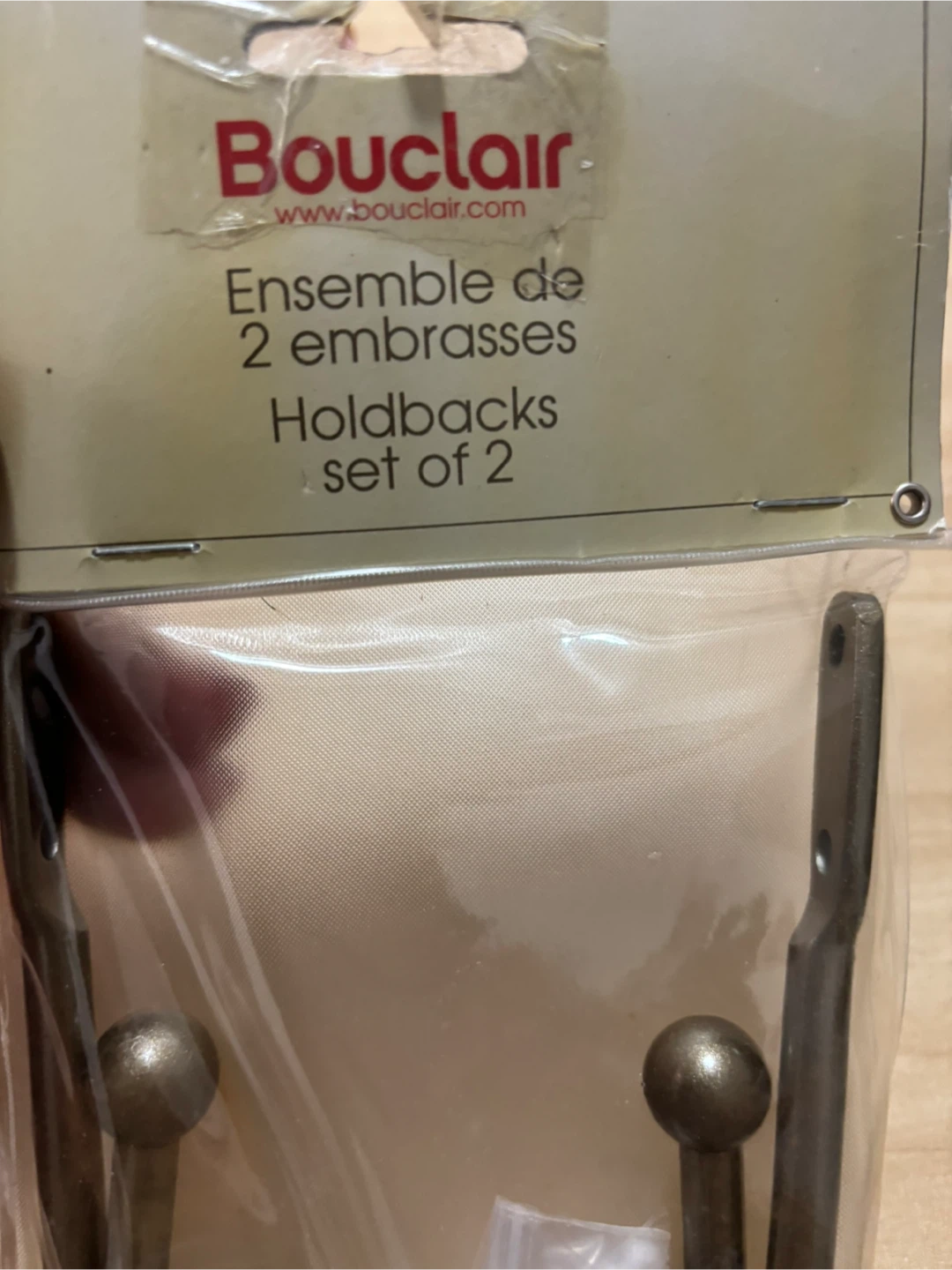 Bouclair Curtain Holdbacks Set of 2 - photo 4